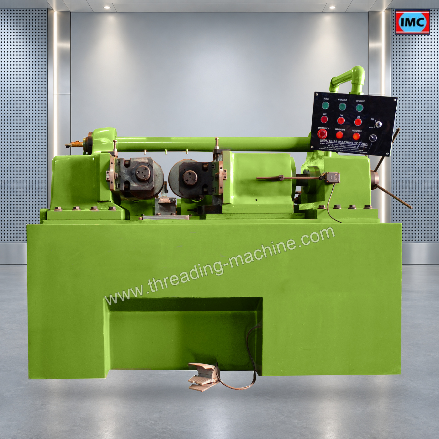 Hydraulic Thread Rolling Machine 2 Roll Type